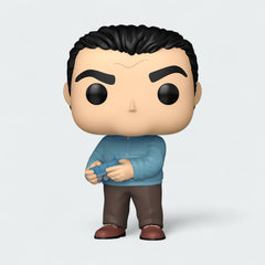 Funko Pop! Bobby "Bacala" Baccalieri #1699 vinyl figure, front view, highlighting his attire details and gentle demeanor.