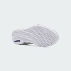 Reebok EX-O-FIT Hi Men's White Leather Trainers 3477 outsole with high-abrasion rubber traction pattern