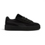 Puma Creeper Phatty x Fenty Unisex trainers in black corduroy, side profile showing the chunky platform sole and classic Puma Formstrip.
