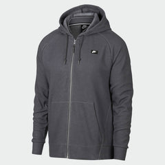 Nike Optic Zip Suit in slate grey featuring the front of the jacket