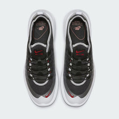 Nike Air Max Axis Men's Black and White Trainers AA2146-009 top view showing lace-up system, mesh tongue, and streamlined silhouette