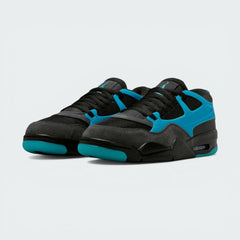 Angle View Showing Both Pair Side by Side: Emphasising the "locked-in" caged aesthetic and the tactical monochromatic colour blocking.