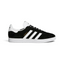 adidas Originals Gazelle Men's BB5476 side view showing bold blue suede upper with white 3-Stripes
