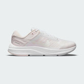 Nike Air Zoom Structure 24 Women's white trainers side profile with Zoom Air unit