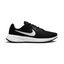 Highlights the high-velocity sweep of the contrasting white Nike Swoosh, showing the professional, multi-textured grey and black mesh upper, the seamless synthetic overlays reinforcing the laces, and the clean white foam midsole wall.