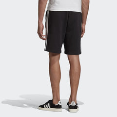 adidas 3-Stripes Men's Sweat Shorts DH5798 worn standing showing full leg length and fit