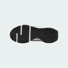 View of the outsole of the Nike Air Max Intrlk Lite Juniors' trainers, showing the durable rubber tread pattern.