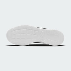 Nike Tanjun Men's Trainers DJ6258 outsole with textured grip pattern in solid black