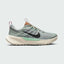 Nike Juniper Trail 2 Women's Running Shoes DM0821-301 side view showing green mesh upper with black Swoosh and trail outsole