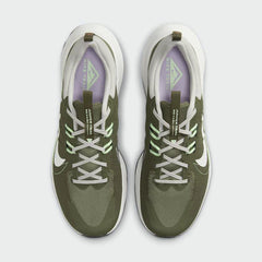 Nike Juniper Trail 2 Next Nature Men's Trainers DM0822-200 top view showing lace-up closure, padded tongue, and trail-ready construction