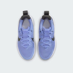 Top view of Nike Star Runner 4 Next Nature Children's trainers showing lacing and mesh upper