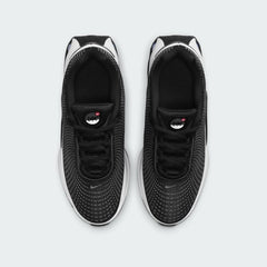 Nike Air Max DN Juniors Casual Trainers FB8987-003 top view showing lace-up design and padded tongue