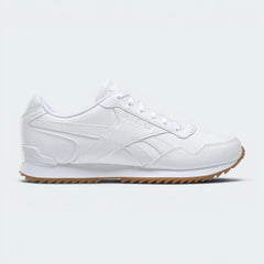 Highlights the high-velocity white design lines and the professional depth of the ripple gum sole.