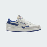 Reebok Club C Revenge Vintage Men's FW4863 side profile showing chalk leather and suede overlays