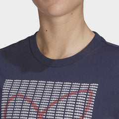 tradesports.co.uk Adidas Women's Adi Heart Training Tee GD4997