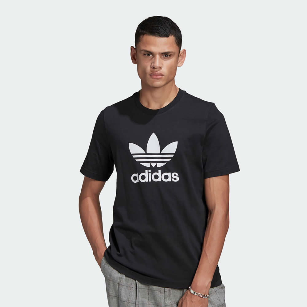 Adidas Gn3462 Adidas Men's Classic Adicolor Trefoil Tee GN3462