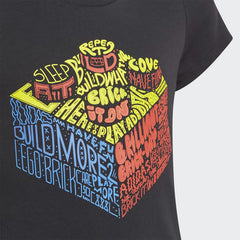 tradesports.co.uk Adidas x Lego Juniors Graphic T-Shirt GU8903