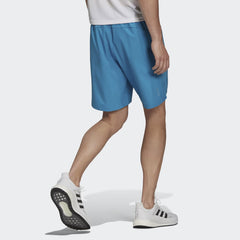 adidas Men's Run It Running Shorts H36473 back view highlighting breathable lightweight material