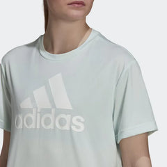 tradesports.co.uk Adidas Women's Aeroready D2M Boyfriend T-Shirt H65827