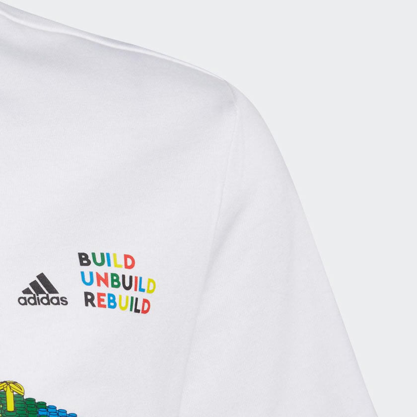 tradesports.co.uk Adidas x Lego Juniors Play Graphic T-Shirt HA4041