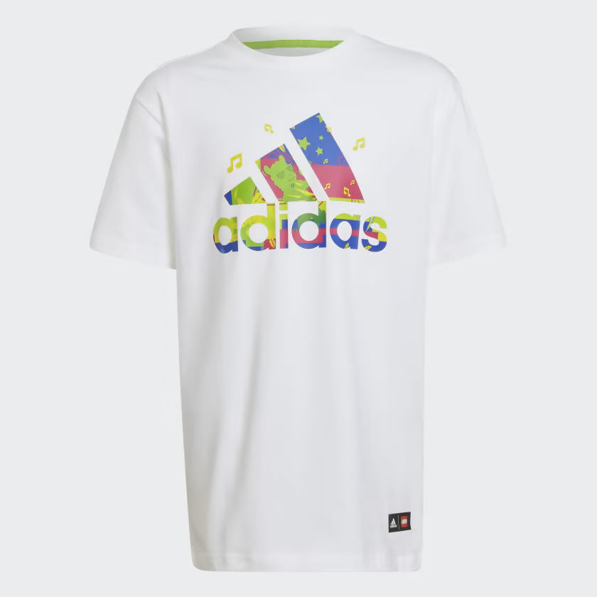 Adidas x Classic Lego Juniors Vidiyo Graphic T-Shirt HB9878