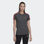 tradesports.co.uk Adidas Women's Slim Fit 3 Stripe T-Shirt HF7237
