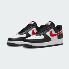 Nike Air Force 1 '07 NN Men's Black Trainers HM0721-002 angled view showing layered panel construction and tonal detailing