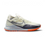 Nike React Pegasus Trail 4 GTX V2 Trail Shoes HM9728-001 side view showing beige waterproof upper and React midsole