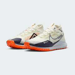 Nike React Pegasus Trail 4 GTX V2 Trail Shoes HM9728-001 angled view highlighting weatherproof upper and grip-ready sole