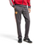 Side profile of the Utility Black Man Utd track pants, highlighting the slim, tapered leg and the classic 3-Stripes detailing.