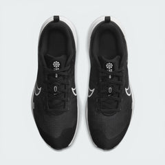Top-Down View of Pair: Looking down at the black lacing system and the breathable dark mesh forefoot.
