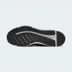 Outsole View: Showing the durable rubber traction pattern designed for consistent pavement grip.
