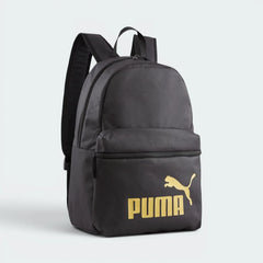 Focuses on the locked-in two-way zip opening and the professional gold PUMA No. 1 Logo.