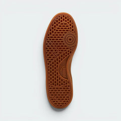 Displays the technical rubber tread designed for unreal indoor-inspired grip.