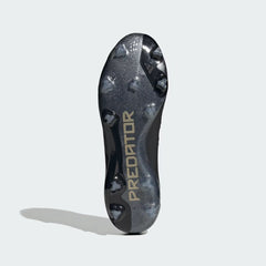 View of the outsole of the Adidas Predator Pro FG men's boots, showing the Controlframe soleplate and hybrid studs for firm ground traction.