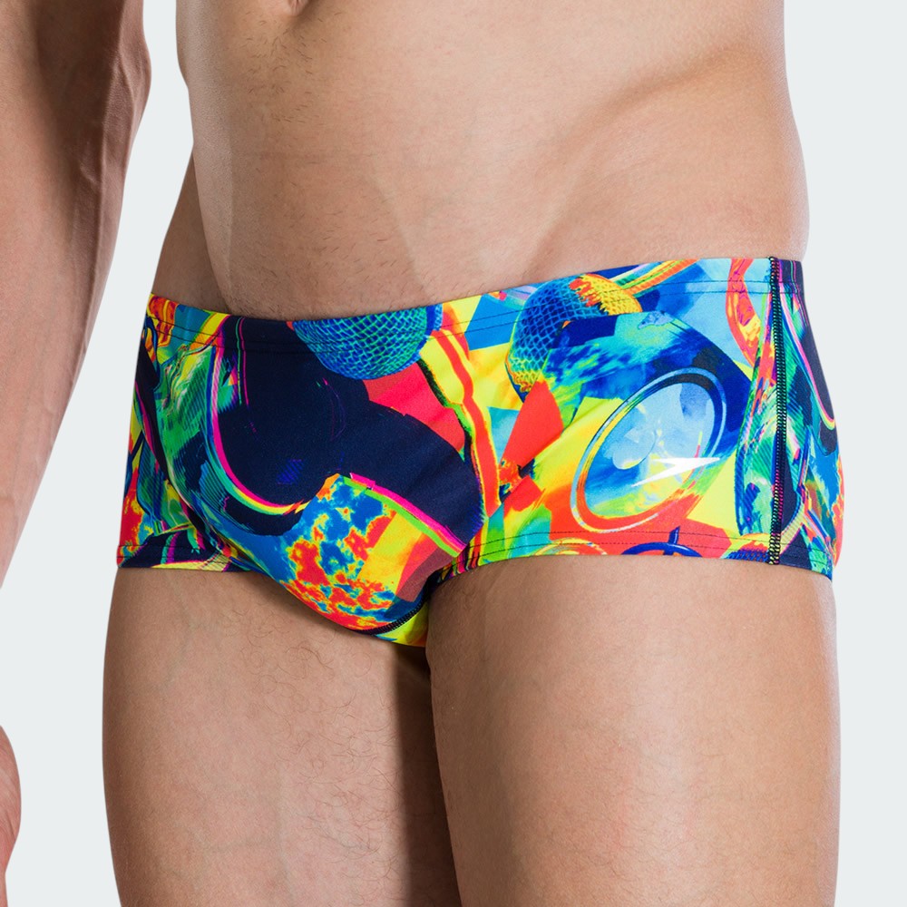 Speedo Men's 14cm Blast Boom Swim Briefs