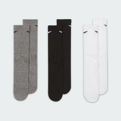 tradesports.co.uk Nike Adults Everyday 3 Pack Socks Size 8-11 SX7676 964
