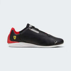 Highlights the high-velocity "Rosso Corsa" accents and the professional Scuderia Ferrari shield.