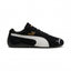 Highlights the "unreal" low-profile interface where the slim black rubber sole meets the suede upper, emphasizing the minimalist motorsport design.