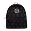 Focuses on the locked-in zip closure and the professional embroidered HYPE. crest against the crown print.