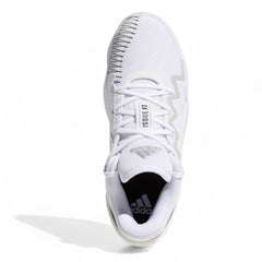 Top-down view of a pair of Adidas D.O.N. Issue 2 Men's sneakers, highlighting their streamlined silhouette and lace-up closure.