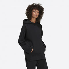 Adidas Women's Adicolor Fleece Hoodie - Black H11400