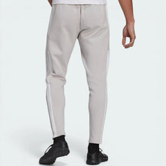 View from behind looking at the seat, showcasing the clean athletic cut and the structured fleece drape.