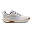 Trade Sports Nike Women's ReactX Pegasus Trail 5 in white and blue tint with breathable mesh and rugged ATC outsole.