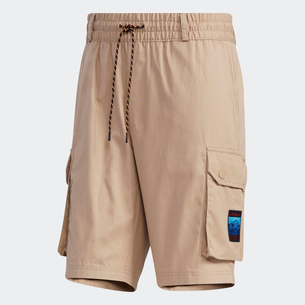 Adidas khaki shorts hot sale