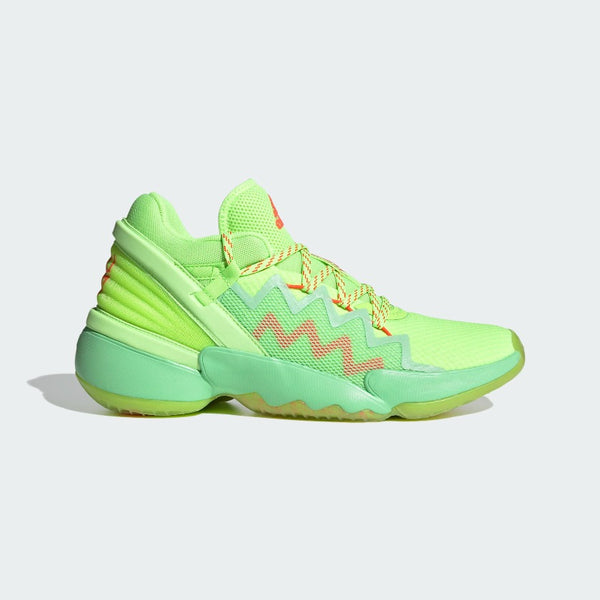 Lime green 2025 adidas basketball shoes