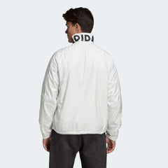 Adidas Light Insulated Jacket being worn on a model showing fit from the back