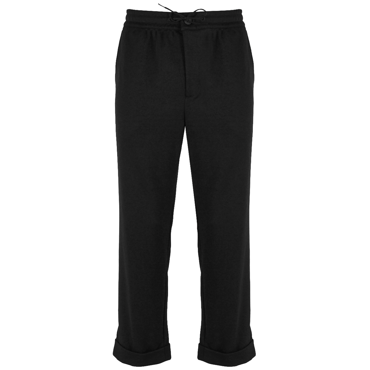 Adidas Y 3 Men s Turn Up Track Pants Black Trade Sports