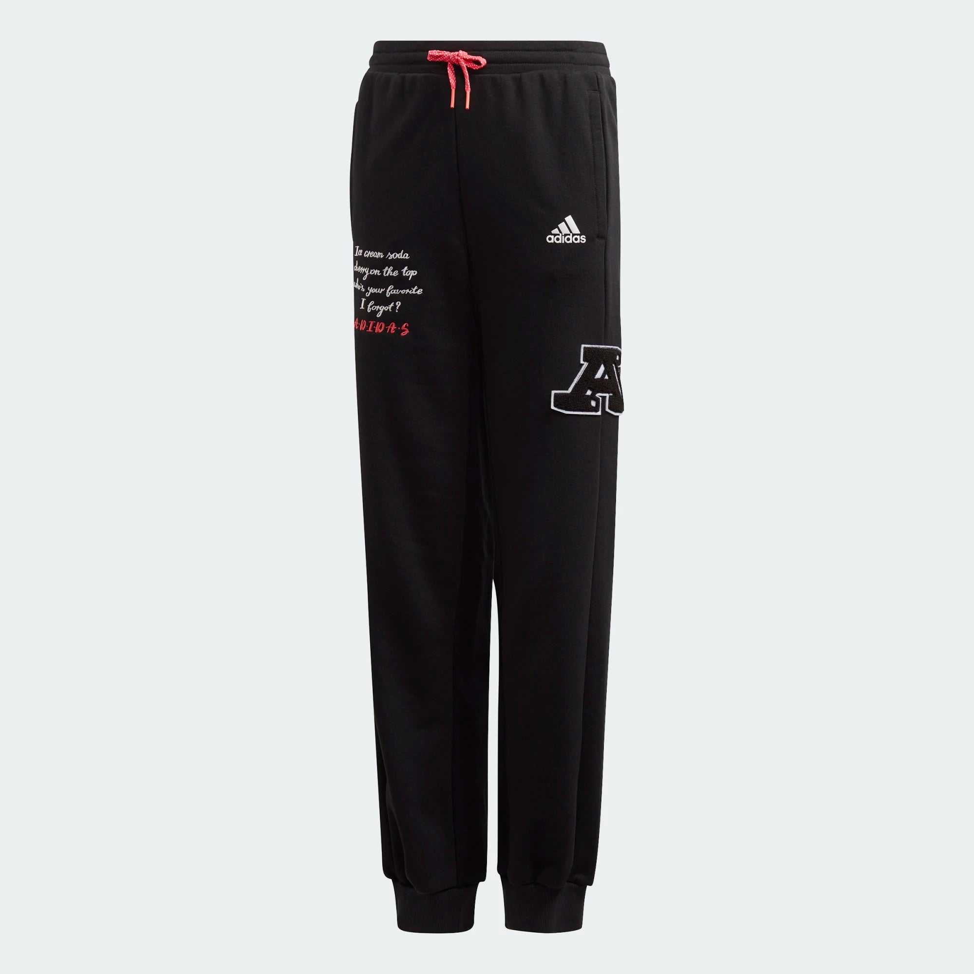 tradesports.co.uk Adidas Essentials Older Kids Collegiate Joggers - Black