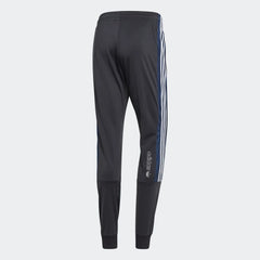 Adidas Men's BX-20 Graphic Sweat Pants rear images showing the logo and 3 stripes.